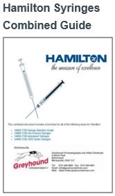 Hamilton Syringes Combined Guide